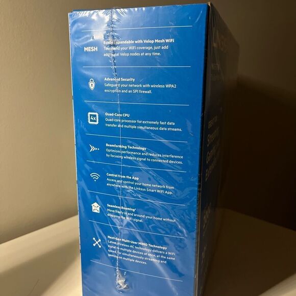 Linksys Max- Stream Tri- Band Mesh WiFi 5 Router, AC2200, MR8300 - Picture 5 of 6